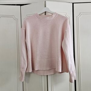 Everlane baby pink sweater